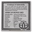 2023 Rwanda 1 oz Platinum African Ounce Nile Crocodile BU