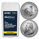 2023 S. Africa 1 oz Silver Krugerrand (MD Premier + PCGS FS Tube)