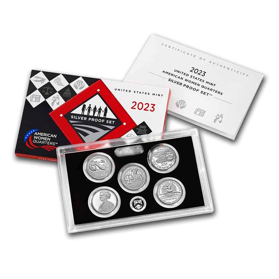 2023-S American Women Quarters Silver Proof Set
