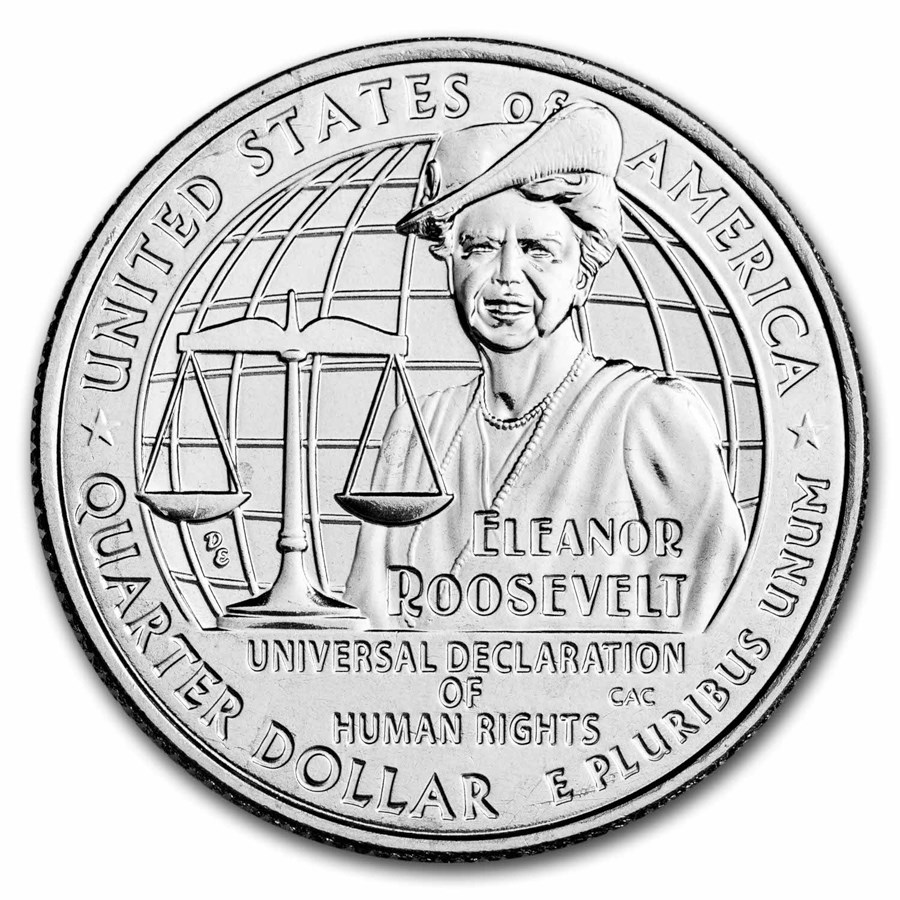 Buy 2023S Eleanor Roosevelt American Women Quarter BU APMEX
