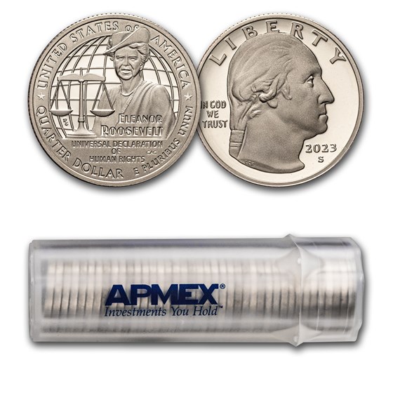 2023-S Eleanor Roosevelt American Women Quarter Gem Proof 2023-S Eleanor Roosevelt American Women Quarter Gem Proof