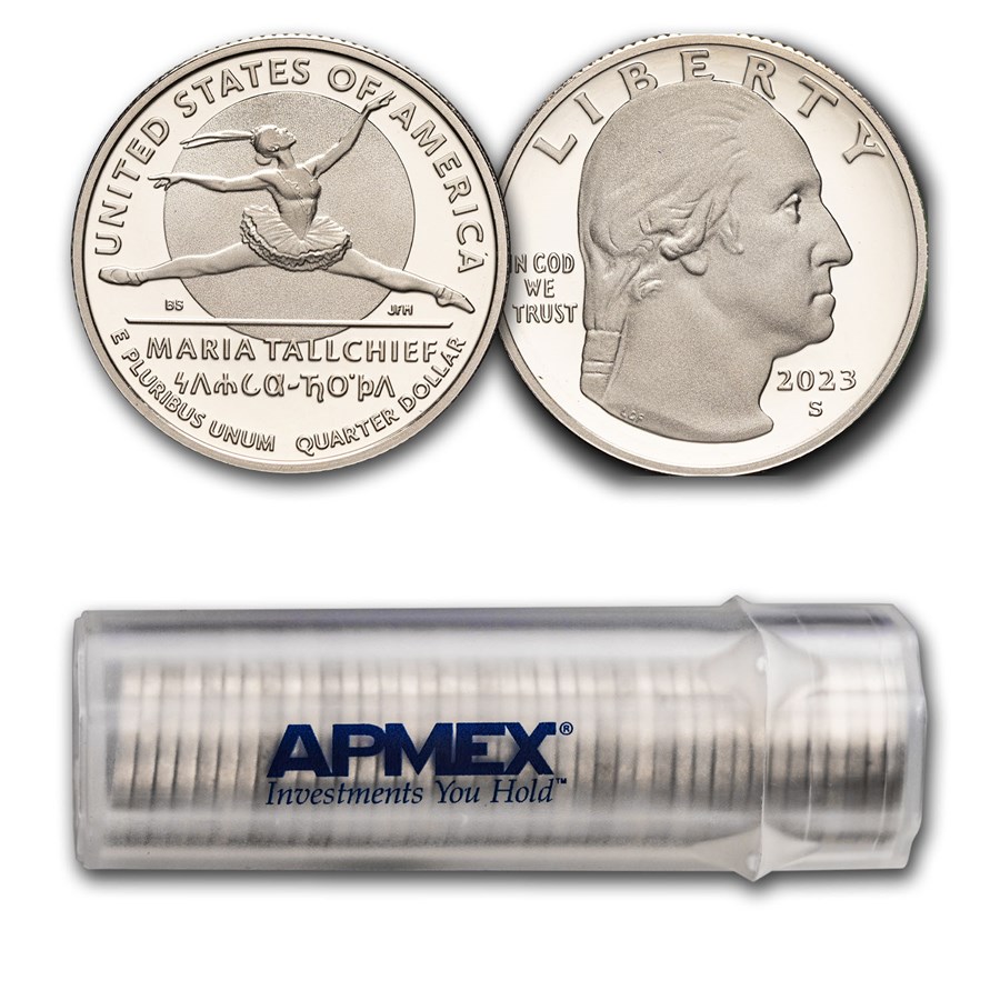 2023-S Maria Tallchief American Women Quarter 40-Coin Gem Proof