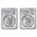 2023-S Morgan & Peace Rev Proof Set PR-70 PCGS (AR, Morgan/Peace)