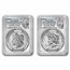 2023-S Morgan & Peace Rev Proof Set PR-70 PCGS (FDI,Morgan/Peace)
