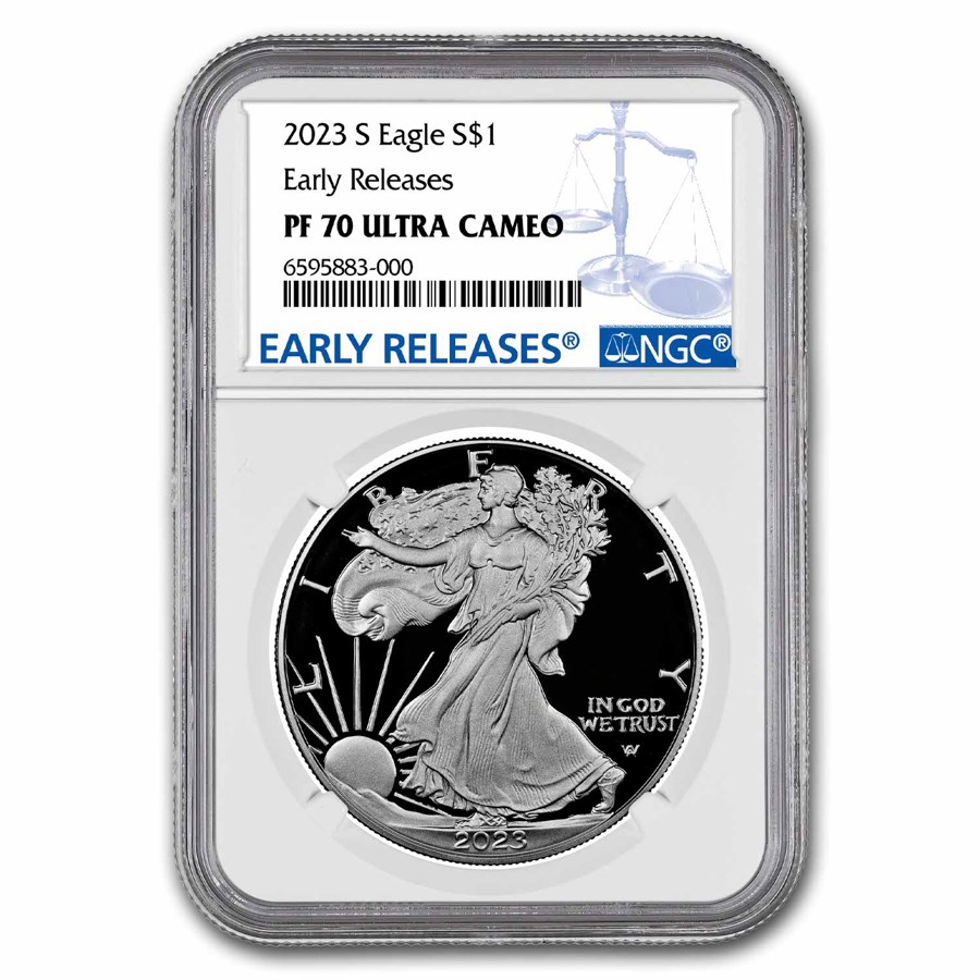 2023-S Proof Silver American Eagle PF-70 NGC (Early Releases)