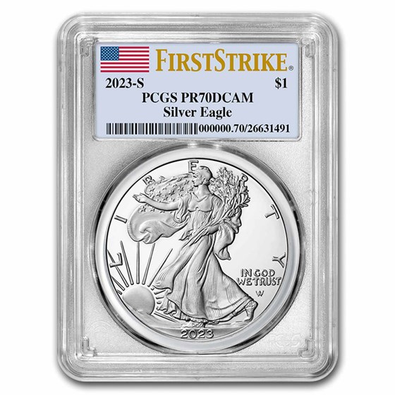 2023-S Proof Silver American Eagle PR-70 PCGS (FirstStrike®)