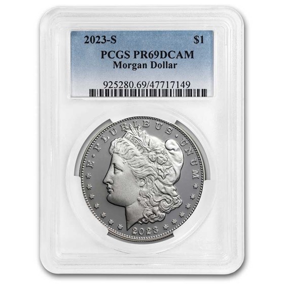 2023-S Proof Silver Morgan Dollar PR-69 PCGS 2023-S Proof Silver Morgan Dollar PR-69 PCGS