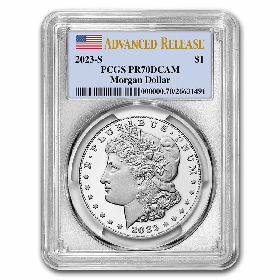 2023-S Proof Silver Morgan Dollar PR-70 PCGS (Advanced Release)