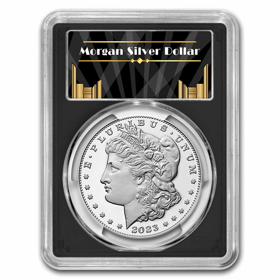 2023-S Proof Silver Morgan Dollar PR-70 PCGS (AR, Black Label)