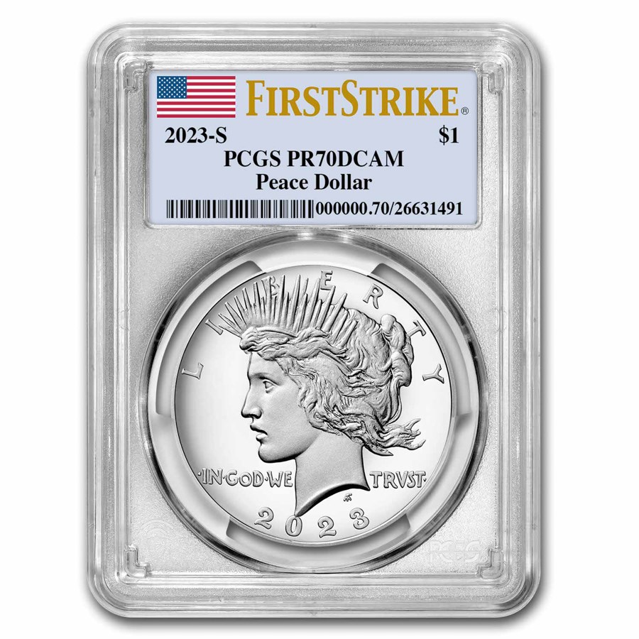 2023-S Proof Silver Peace Dollar PR-70 PCGS (FirstStrike)