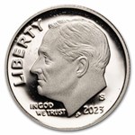 2023-S Roosevelt Dime 50-Coin Roll Proof