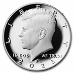2023-S Silver Kennedy Half Dollar 20-Coin Roll Proof