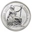 2023 Saint Helena 1.25 oz Silver Seated Britannia BU