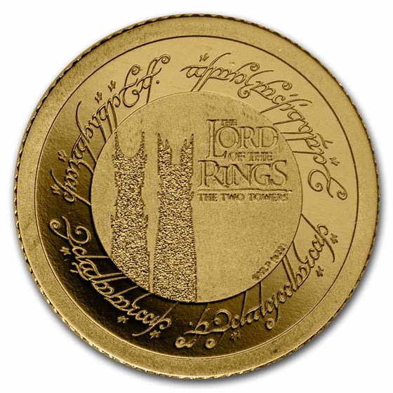 2023 Samoa 1/2 Gram Gold Lord of the Rings: The Two Towers 2023 Samoa 1/2 Gram Gold Lord of the Rings: The Two Towers