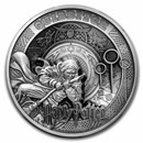 2023 Samoa 1 kilo Silver Harry Potter Quidditch 8-Layer Coin