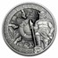 2023 Samoa 1 kilo Silver Vikings Multiple Layer Coin