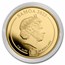 2023 Samoa 1 oz Gold DC Comics Aquaman BU