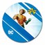 2023 Samoa 1 oz Gold DC Comics Aquaman BU