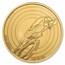 2023 Samoa 1 oz Gold Looney Tunes Road Runner BU