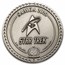 2023 Samoa 1 oz Silver Antique Star Trek Starfleet Command Coin