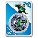 2023 Samoa 1 oz Silver DC Comics Green Lantern Colorized with TEP
