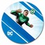 2023 Samoa 1 oz Silver DC Comics Green Lantern Proof
