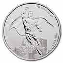 2023 Samoa 1 oz Silver DC Comics Superman BU