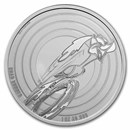 2023 Samoa 1 oz Silver Looney Tunes Road Runner BU