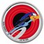 2023 Samoa 1 oz Silver Looney Tunes Road Runner Colorized w/ TEP