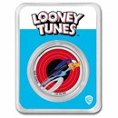 2023 Samoa 1 oz Silver Looney Tunes Road Runner Colorized w/ TEP