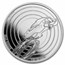 2023 Samoa 1 oz Silver Looney Tunes Road Runner Proof