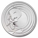 2023 Samoa 1 oz Silver Looney Tunes Tweety BU