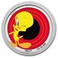 2023 Samoa 1 oz Silver Looney Tunes Tweety Colorized with TEP