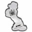 2023 Samoa 1 oz Silver Popeye Shaped Coin