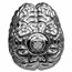 2023 Samoa 2 oz Silver The Brain 3D Shaped Coin