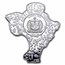 2023 Samoa 3 oz Silver Mr. Monopoly Shaped Coin
