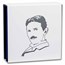 2023 Serbia 1 oz Proof Ag 100 Dinar Tesla: Tesla Coil (No COA)