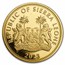 2023 Sierra Leone 1 oz Gold $100 Big Five: Buffalo BU
