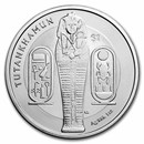 2023 Sierra Leone 1 oz Silver $1 King Tut Sarcophagus Rev Frosted