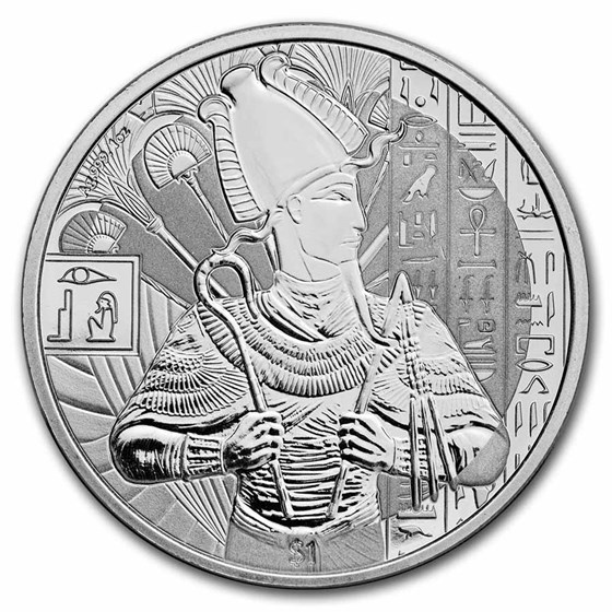 2023 Sierra Leone 1 oz Silver Egyptian Gods: Osiris 2023 Sierra Leone 1 oz Silver Egyptian Gods: Osiris