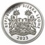 2023 Sierra Leone 2 oz Silver Egyptian Gods: Anubis (Colorized)