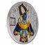 2023 Sierra Leone 2 oz Silver Egyptian Gods: Osiris (Colorized)