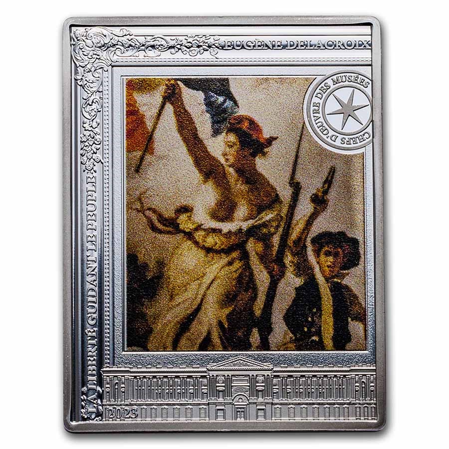 2023 Silver €10 Masterpieces of Museums Proof (Delacroix)