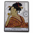 2023 Silver €10 Masterpieces of Museums Proof (Kitagawa)
