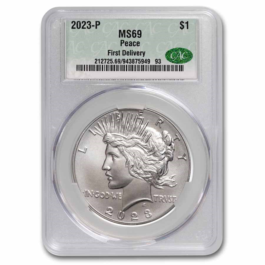 2023 Silver Morgan Dollar MS-69 CAC