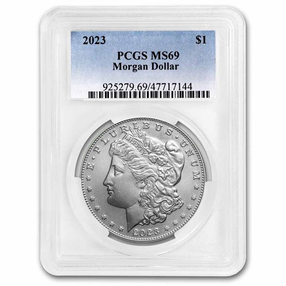 2023 Silver Morgan Dollar MS-69 PCGS