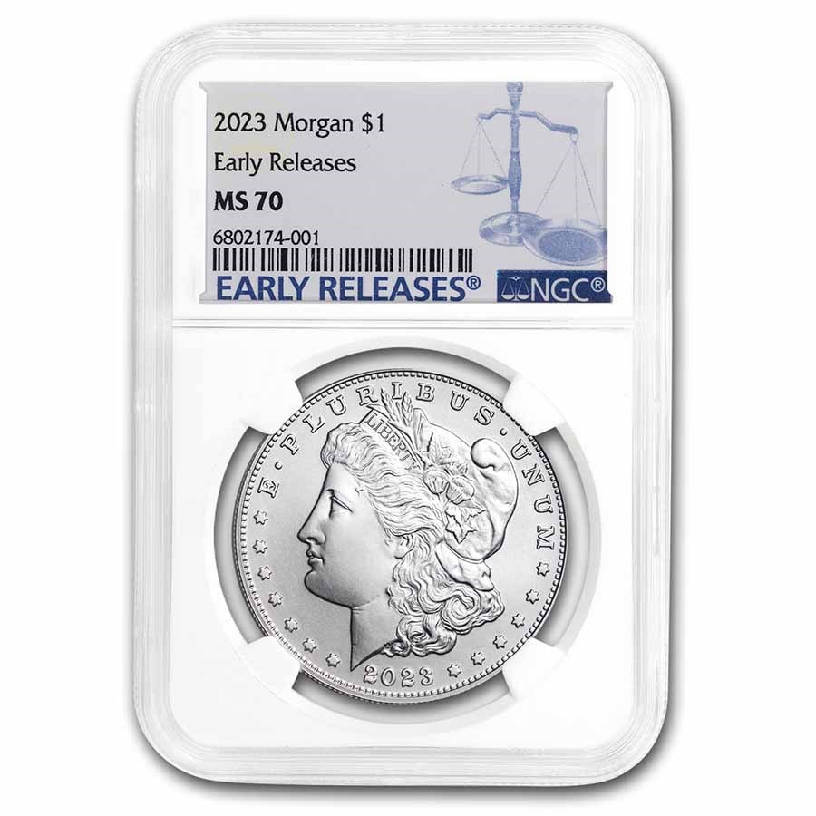 2023 Silver Morgan Dollar MS-70 NGC (Early Release)
