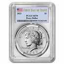 2023 Silver Peace Dollar MS-70 PCGS (First Day of Issue)