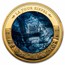 2023 Solomon Island 5 oz Gold Mother of Pearl: Gustave Eiffel