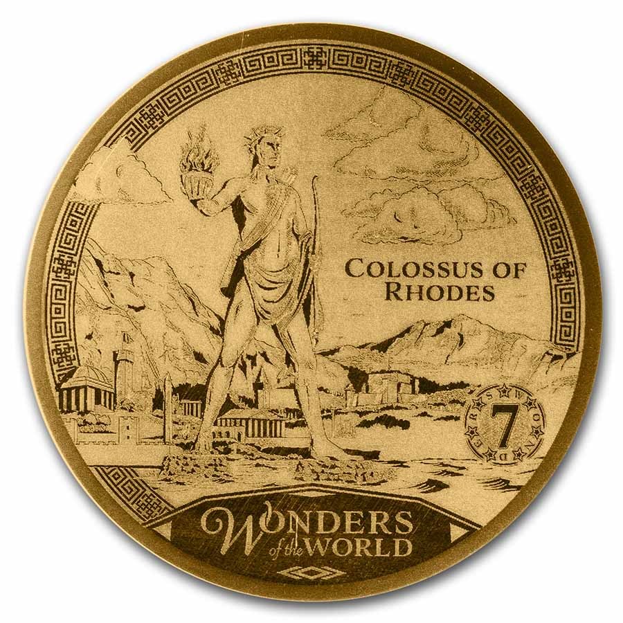 Buy 2023 Solomon Islands 1/100 oz Gold Colossus of Rhodes | APMEX